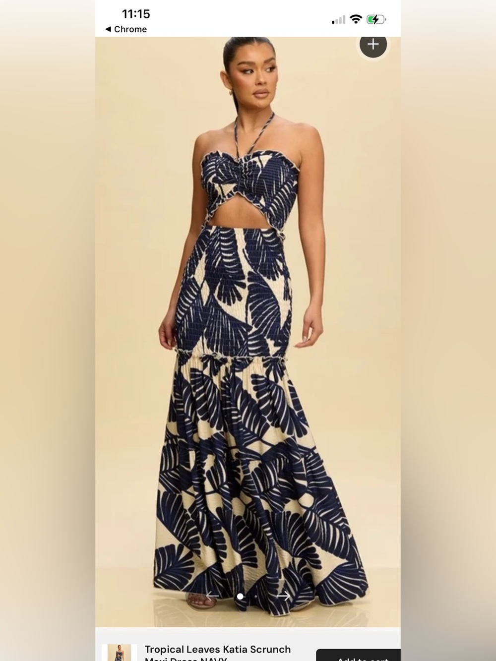 Bobbles & Lace Maxi Dress NWT